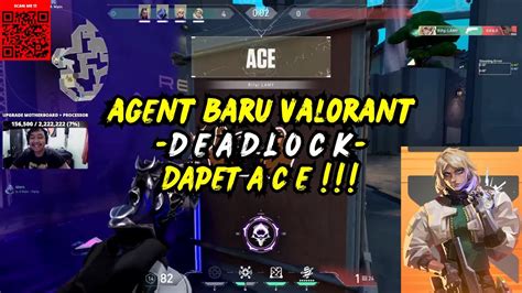 Coba Pakai Deadlock Agent Baru Di Valorant Valorant Indonesia Youtube