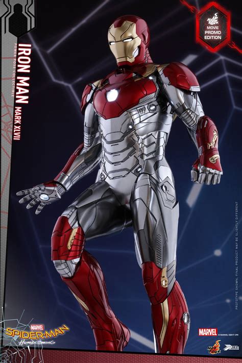 Hot Toys Reveals Iron Man S Mark XLVII Armor Action Figure From SPIDER MAN HOMECOMING GeekTyrant
