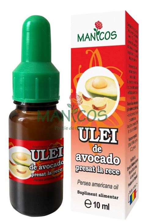 Ulei De Avocado Presat La Rece 10 Ml