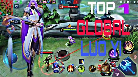 Mobile Legends Luo Yi Top Global Luo Yi New Hero Luo Yi Best Build