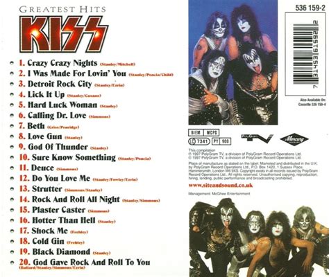 KISS GREATEST HITS CD