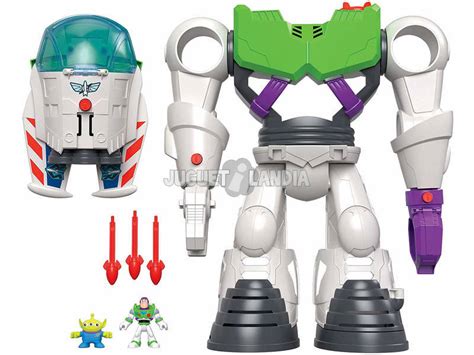 Imaginext Toy Story 4 Robô Buzz Lightyear Mattel Gbg65 Juguetilandia