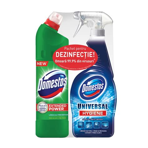 Domestos Thick Bleach Pine 750ml Domestos Spray 750ml EMAG Ro