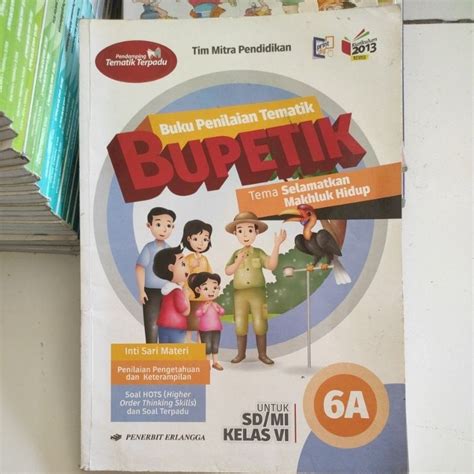 Jual Buku Penilaian Tematik Bupetik A Sd Mi Kelas Vi K