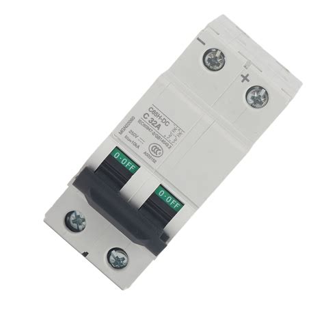 Dc Circuit Breaker 1pc 250v Dc 2p Low Voltage Miniature Air Circuit