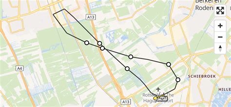 Vlucht Traumahelikopter Naar Rotterdam The Hague Airport 31 Januari