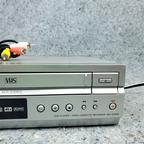 Sony Slv D P Dvd Vcr Combo Player Recorder Hi Fi Stereo No Etsy