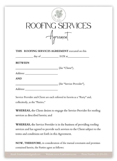 8 Free Roofing Contract Templates To Make Your Life Easier