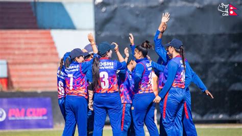 Apf And Koshi Dominate Pm Cup Womens National Cricket Tournament With