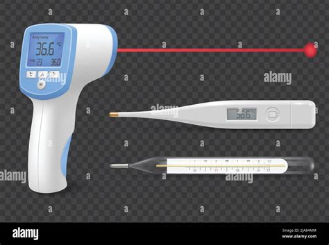 Equipo M Dico Conjunto Realista De Term Metros Digitales Y De Mercurio