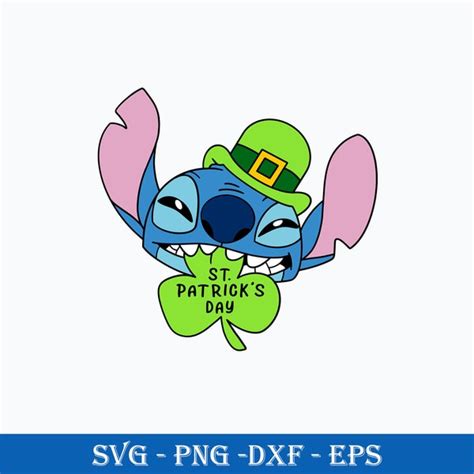 St Patrick Day Stitch Svg Stitch Lucky Svg St Patrick Day Inspire Uplift