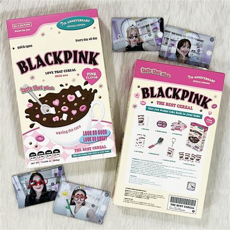 ANNIVERSARY BLACKPINK 2023 DEBUT ANNIVERSARY CEREAL DECO KIT ONHAND