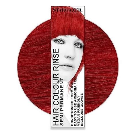 Stargazer Foxy Red Semi Permanent Hair Dye Uk Beauty