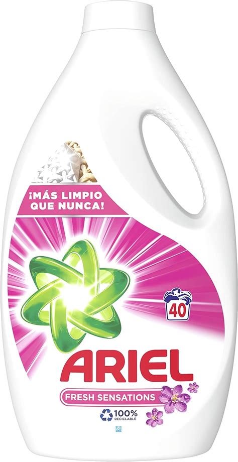 Ariel Detergente Lavadora Líquido 160 Lavados Pack 4 x 40 Fragancia