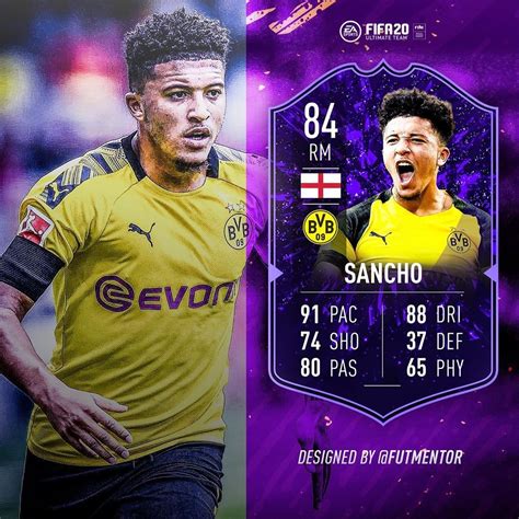 Expecting Lots Of Special Cards From Jadon Sancho In Fifa 20 Expecting