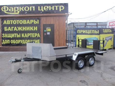 Легковой прицеп Alaska «Ракета» (Колёса R13), аляска, общего назначения ...