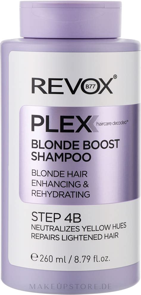 Revox Plex Blonde Boost Shampoo Step 4B Tonisierendes Shampoo für