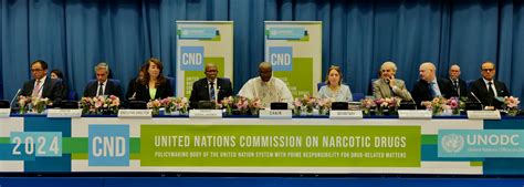 Commission On Narcotic Drugs Pledges Action On Addressing And