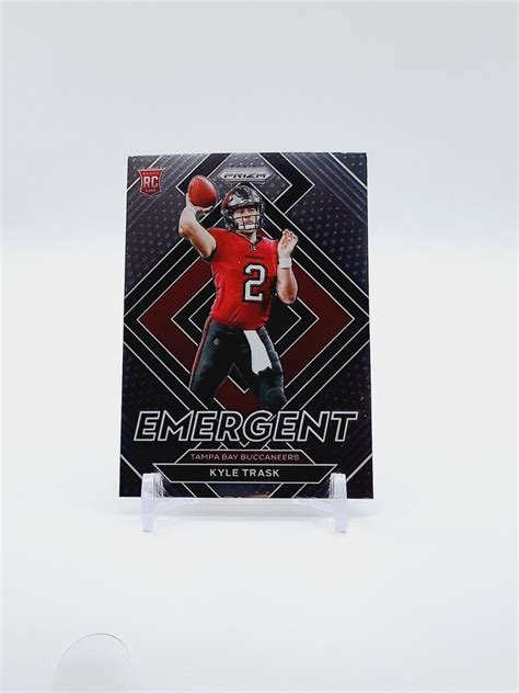 Kyle Trask Rookie Card Emergent Panini Prizm E Tb Buccaneers