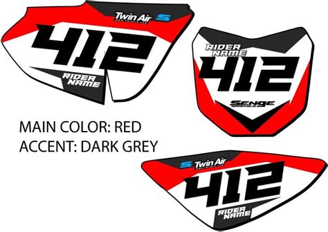 Crf Sg Custom Mx Matr Culas Senge Graphics Kit