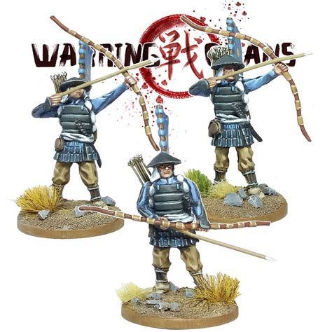 Ashigaru with Yumi (bow) 2 – Footsore Miniatures & Games Limited