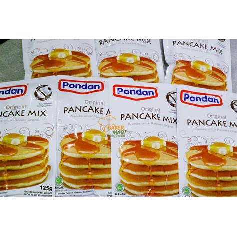 Jual Pondan Pancake Mix Original Pouch Gr Shopee Indonesia