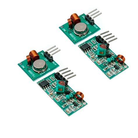 Передатчик + приемник XY-MK-5V 433Mhz - купить с доставкой по выгодным ...