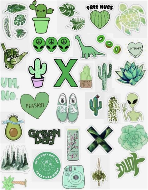 Pin By Zadian On Photos 5 Tumblr Stickers Green Sticker Iphone Case