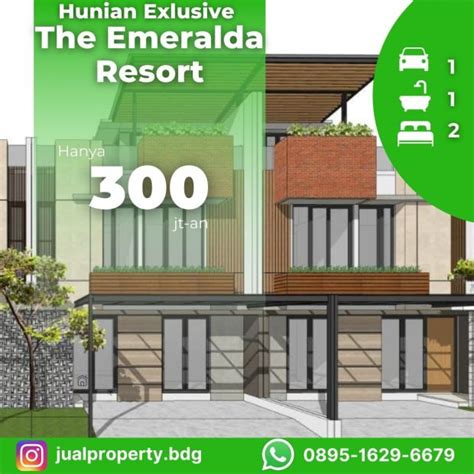 Rumah The Emeralda Resort Promo Unit Pertama Terbatas