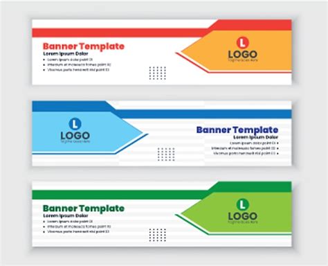 Diseño de banners web Vector Premium