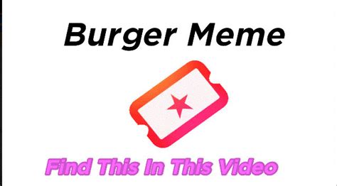 Burger Meme Gif From My Movie by ElaHatcher on DeviantArt