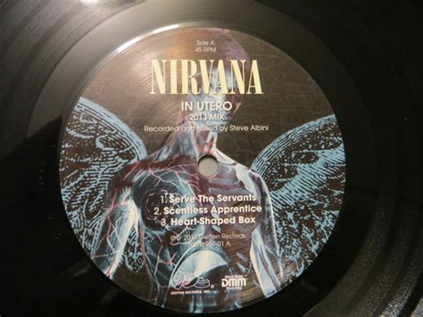 Mini Vinyl Review Nirvana In Utero 2013 Mix Mostly Retro