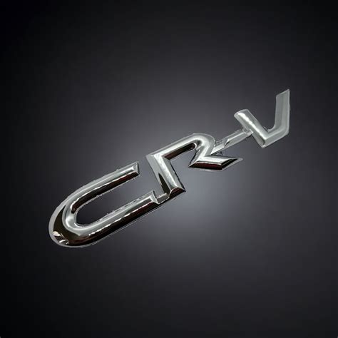 Эмблема/шильдик для автомобиля надпись CR-V 3,5х21см - купить по ...