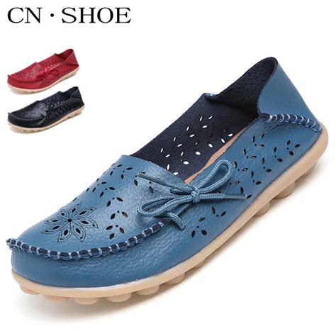 Online Buy Wholesale Genuine Leather Shoes Women From China Genuine