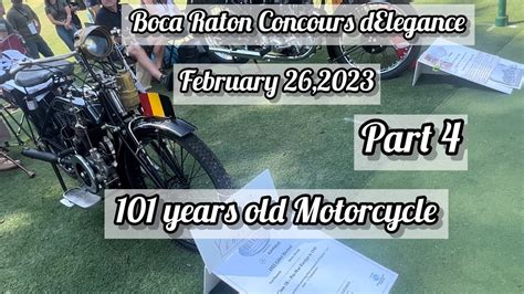 THE BOCA RATON CONCOURS D ELEGANCE 2023 Part 4 YouTube