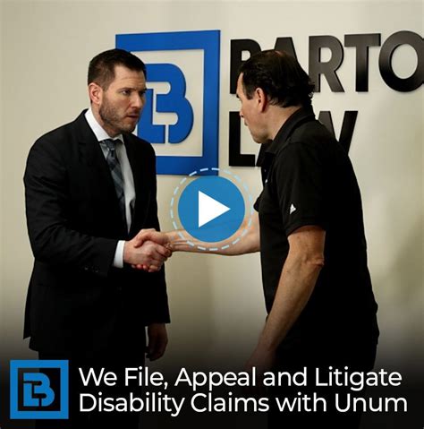 Bartolic Law Unum Life Insurance Appeals Attorney