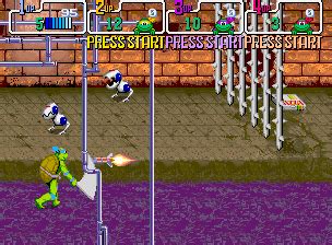 Screenshot Of Teenage Mutant Ninja Turtles Arcade Mobygames