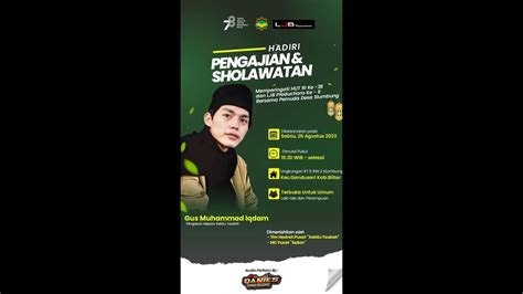 Live Gus Iqdam Dan Hadroh Pusat Sabilu Taubah Hari Ini Di Slumbung Kec