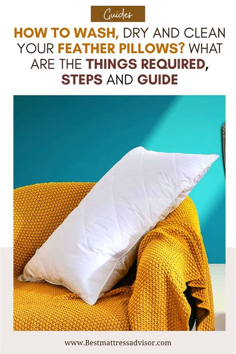 How To Wash Feather Pillows Best Tips