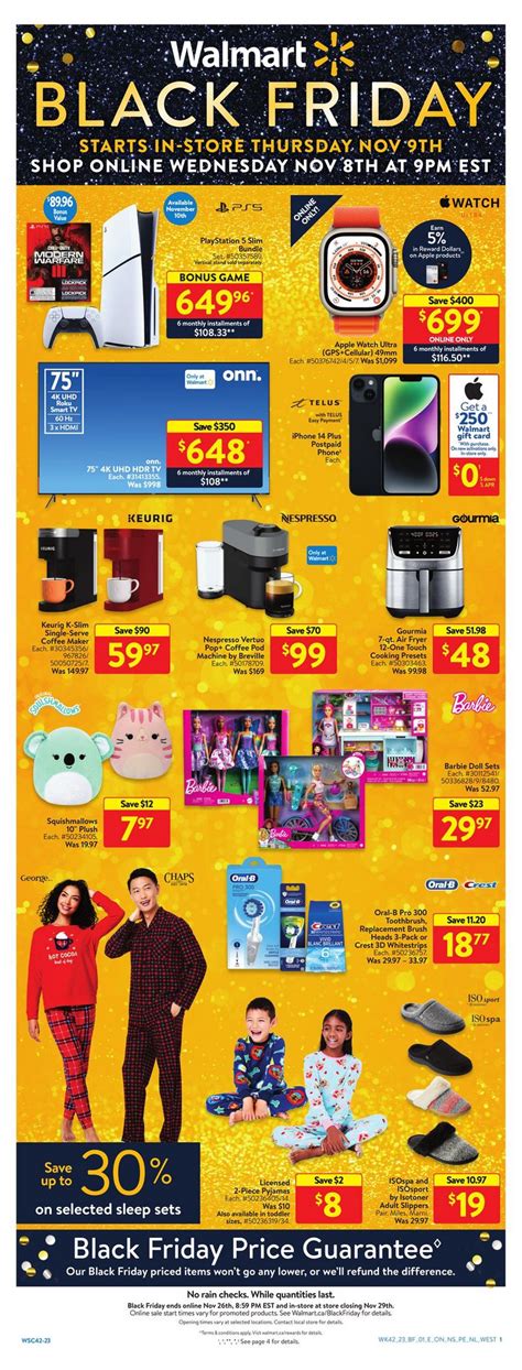 Walmart Flyer On Black Friday November