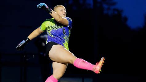 Marcus Whitman goalie Sophine Snyder is fearless in soccer and life