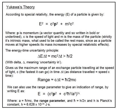 Strong Force Equation