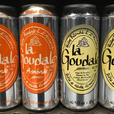 La Goudale Ambr E Rejoint Sa S Ur Blonde Au Lin Aire Des Bo Tes Cl Gie La Bo Te Boisson