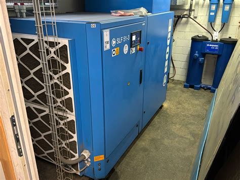 BOGE SLF 51 3 Screw Compressor Buy Used