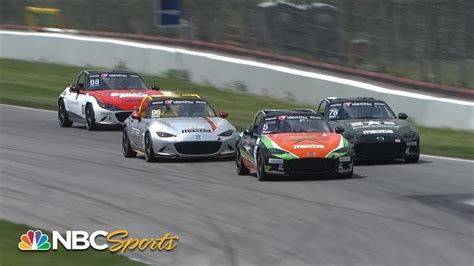 IMSA Mazda MX 5 Cup At Mid Ohio Race 1 And 2 EXTENDED HIGHLIGHTS