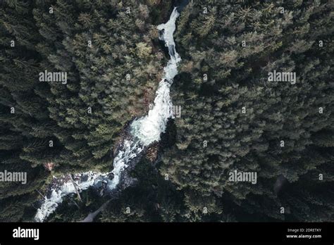 Waterfall Aerial Full View High Resolution Stock Photography And Images