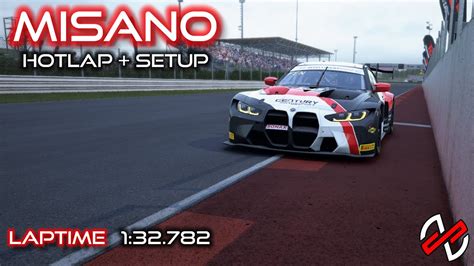 Bmw M Gt Hotlap Setup Misano Assetto Corsa