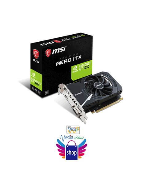 MSI GeForce Nvidia GT 1030 AERO ITX 2G OC 2GB GPU GDDR5 Graphics Card ...