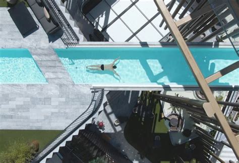 Europes Largest Overhanging Pool Luxury Retailluxury Retail