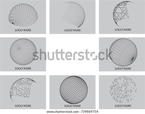 Vector Set Logo Design Stock Vector (Royalty Free) 739869754 | Shutterstock